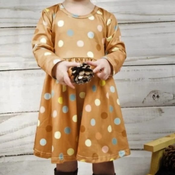 Other - Girls Big Dot Dress Youth Size 14/16